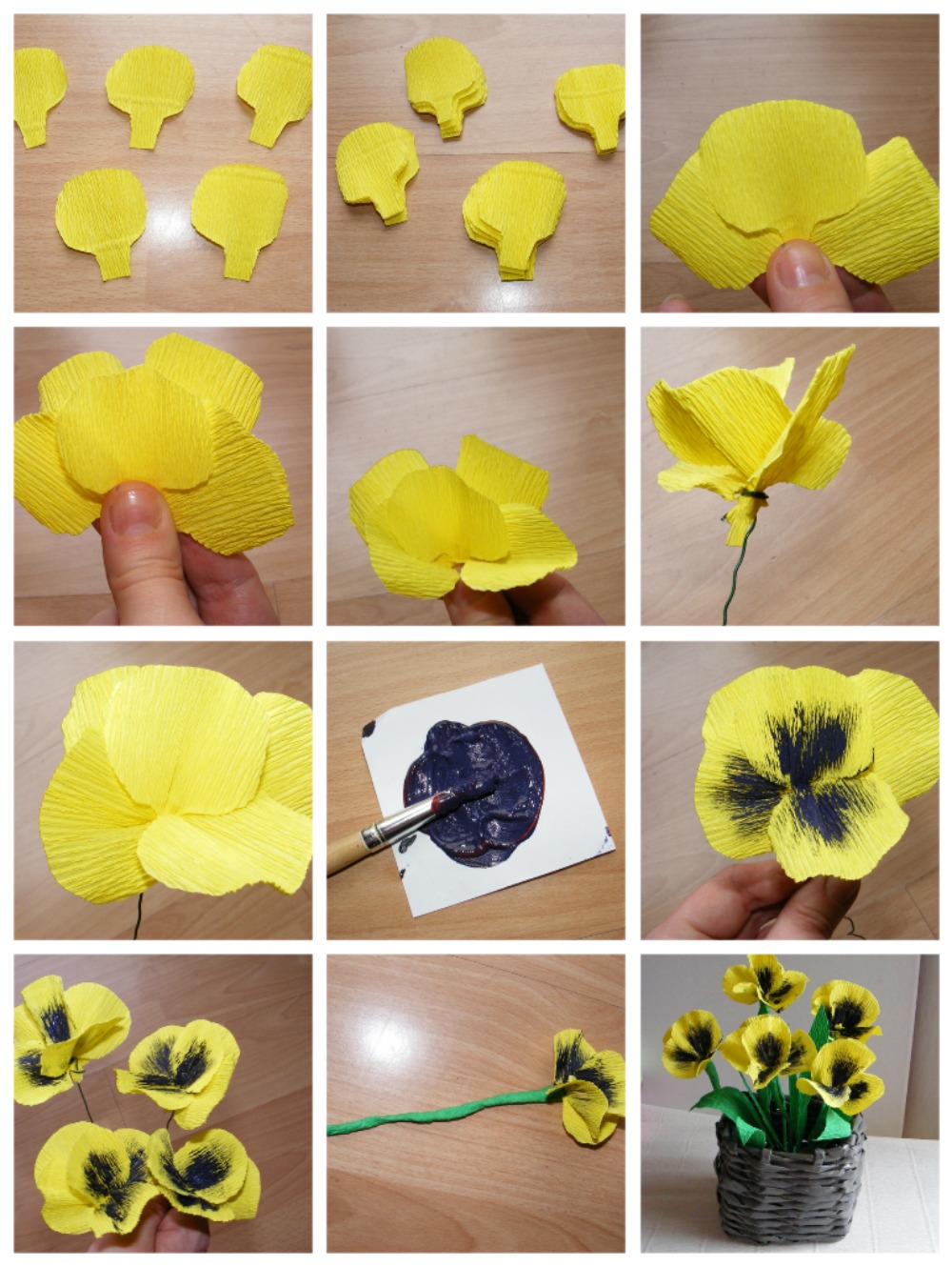 Объемные цветы из бумаги своими руками: пошаговая инструкция, фото