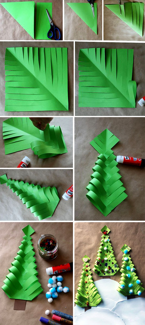 Как сделать в технике оригами новогодние изделия