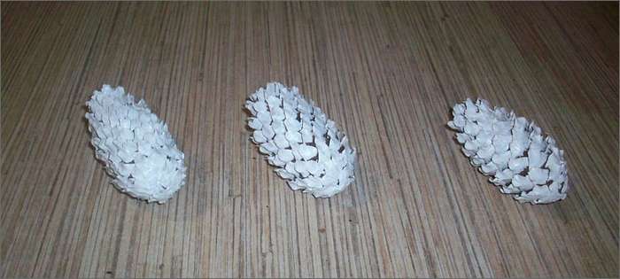 Поделки из шишек для детей