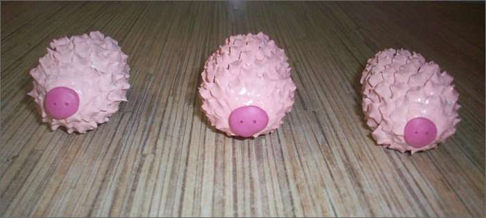 Поделки из шишек для детей