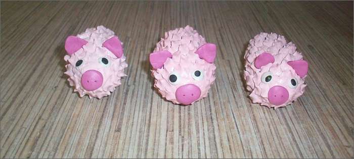 Поделки из шишек для детей