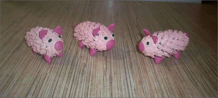 Поделки из шишек для детей