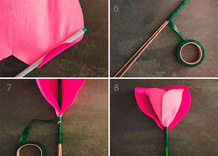Как сделать розу из бумаги