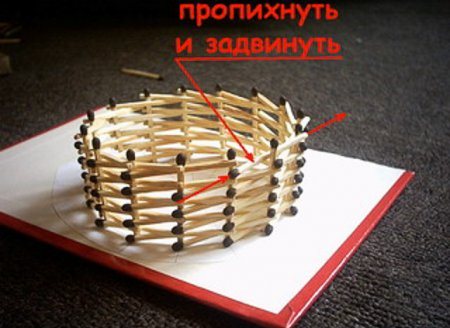 Поделки из спичек