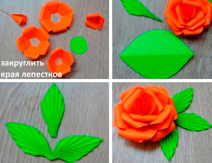 Как сделать оригами розу из бумаги