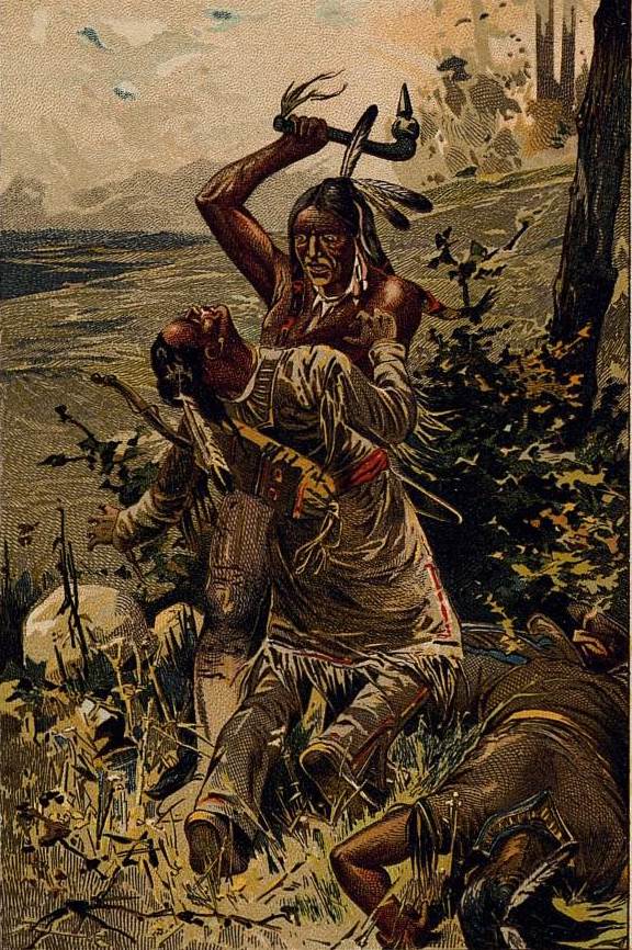 Черный бизон Рассказ из жизни индейцев — Андреевская Варвара