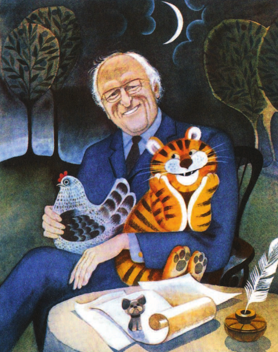 Рррр - тигр, который любил проводить время в беседах с Дональдом Биссетом