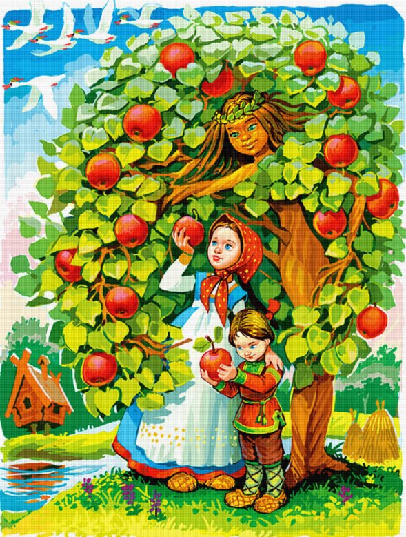 Яблоня - сказочное дерево
