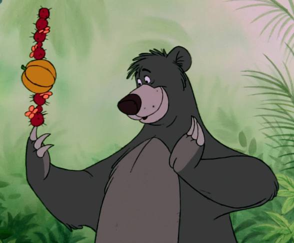 Балу - медведь из Книги джунглей